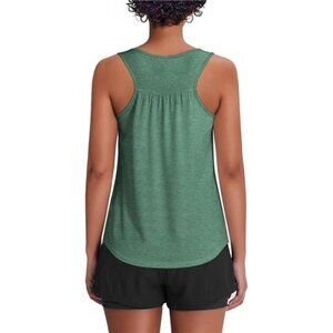 Workout Tank Tops for Women Racerback Loose Fit Yoga Top Sleeveless Gym Shirt